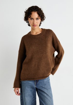 Vero Moda VMNOELLE ONECK  - Jumper - pinecone melange