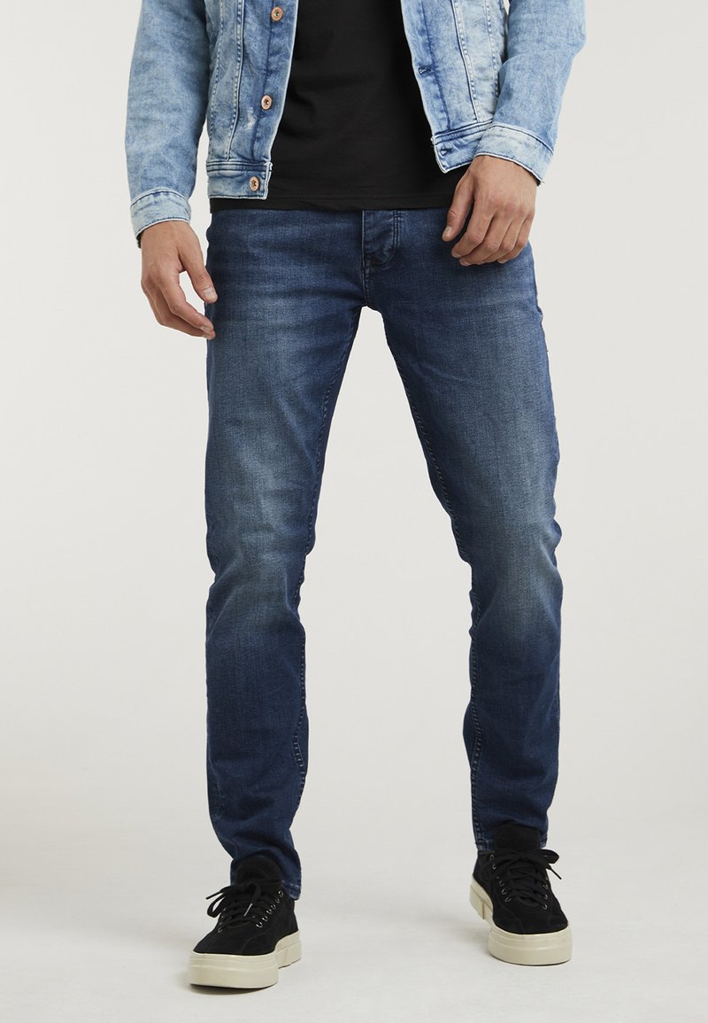 CHASIN’ Straight leg jeans donkerblauw