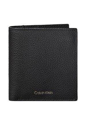 EMBOSSED LOGO SLIM BIFOLD - Portemonnee - black