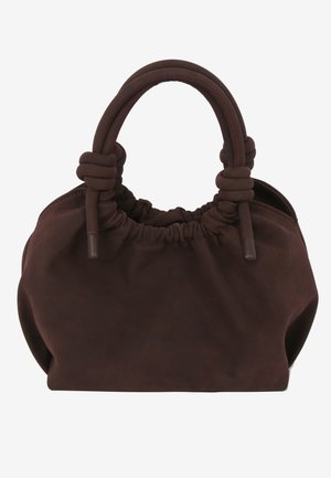HVISK, JOLLY BRUSH STRUCTURE - Τσάντα χειρός - umber brown