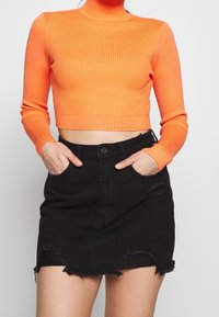 Missguided Petite Stickad tröja - orange