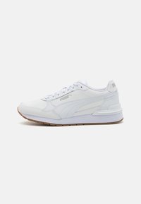 ST RUNNER V4 UNISEX - Matalavartiset tennarit - white/glacial gray