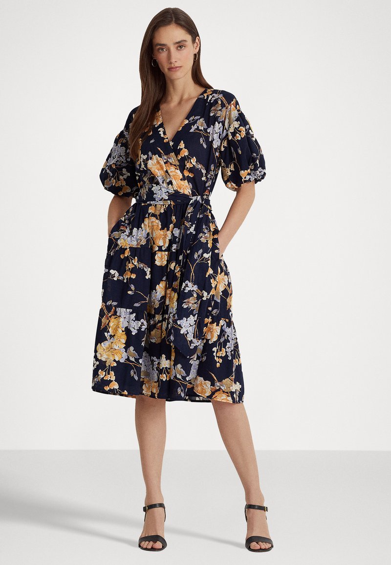 Lauren Ralph Lauren BADELIZ SHORT SLEEVE DAY DRESS Vestito estivo