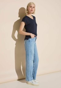 Street One T-shirt basic - blau