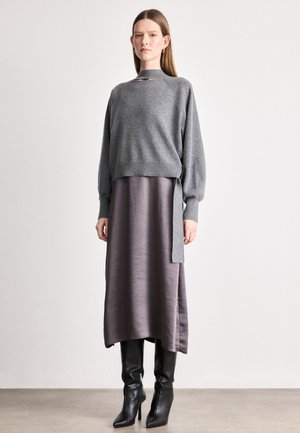 FLALINA - Rochie de zi - dark grey