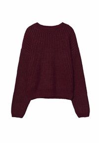 Stradivarius Maglione bordeaux Zalando