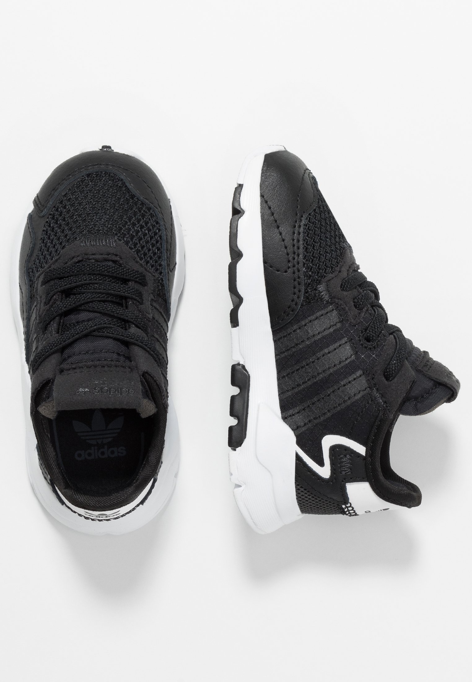 adidas Originals NITE JOGGER Mocassins core blackcarbon adidas Originals Nite Jogger, Core Black Carbon Footwear