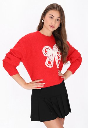 SWEATER - Neule - red