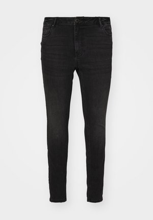 Vero Moda Curve VMCFLASH SKINNY - Jeggings - black denim