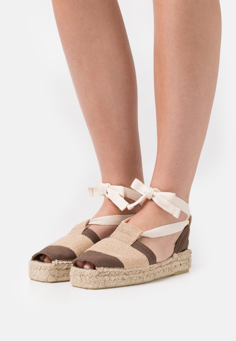 Damen Sneaker | Kaltur Espadrille brown/braun - LD68531 Damen Sneaker | Kaltur Espadrille brown/braun - LD68531
