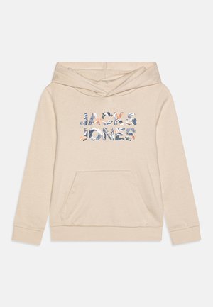 JJEBRYAN LOGO HOOD - Mikina s kapucí - moonbeam