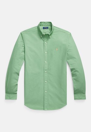 CUSTOM FIT GARMENT-DYED OXFORD SHIRT - Košeľa - outback green
