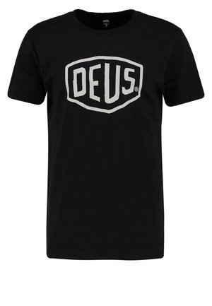 Deus Ex Machina SHIELD - T-shirt con stampa - black