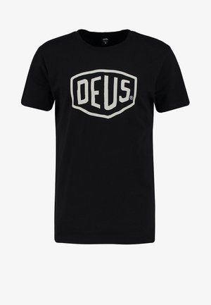 Deus Ex Machina SHIELD - T-shirt con stampa - black