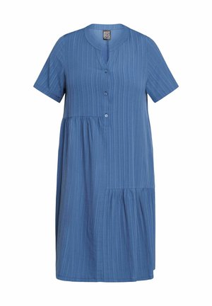 YASMIN - Blusenkleid - dusty navy
