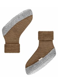 FALKE COSY - Calze - nut mel