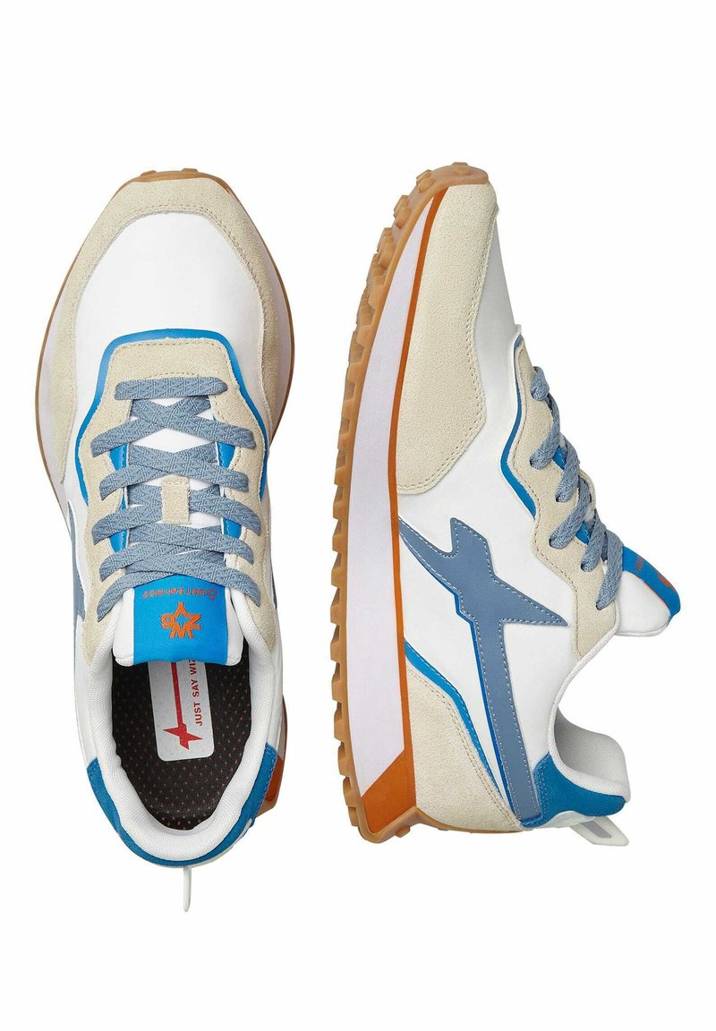 W6yz Sneaker JET2-UNI In Tessuto Tecnico E Suede – Beige, Chiusura Con Lacci, Suola In Gomma - 4