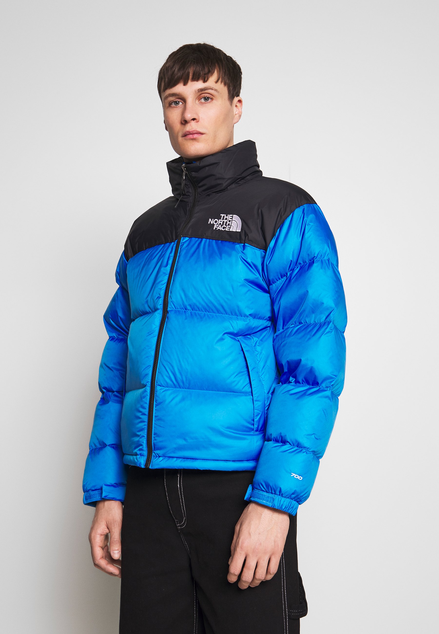 The North Face 1996 Retro Nuptse Jacket Unisex Gewatteerde Jas Clear Lake Blue Blauw Zalando Nl