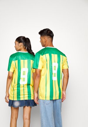 FOOTBALL WORLD CUP 2022 UNISEX - Print T-shirt - yellow