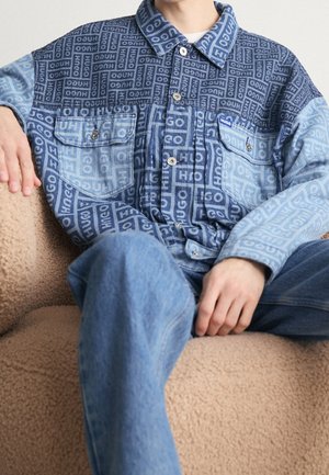 Jeansjacke - turquoise