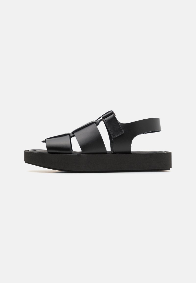 By Malene Birger KLEVA - Platåsandaler - black
