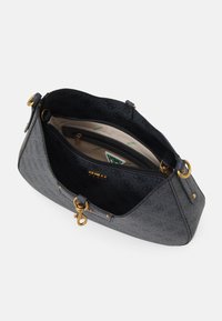 Guess BRENTON HOBO - Kézitáska - coal logo