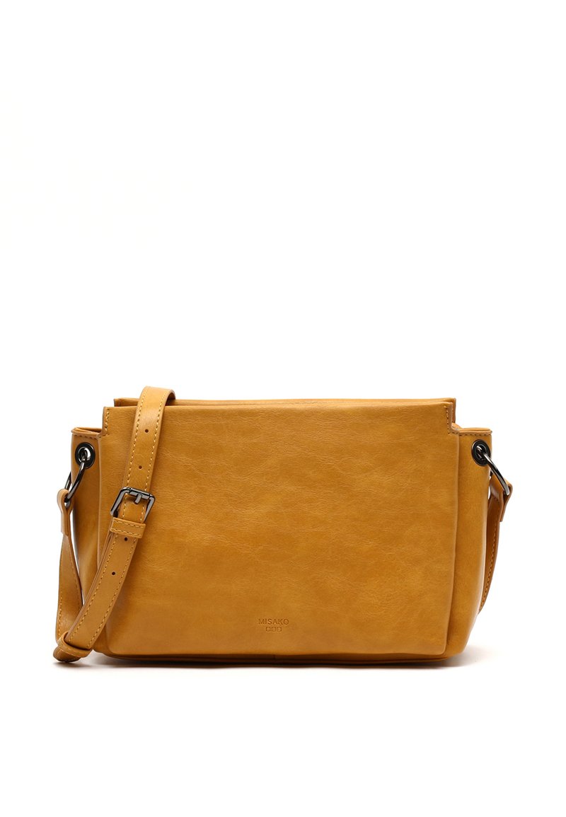 MISAKO BOT - Axelremsväska - mustard yellow/senapsgul - Zalando.se
