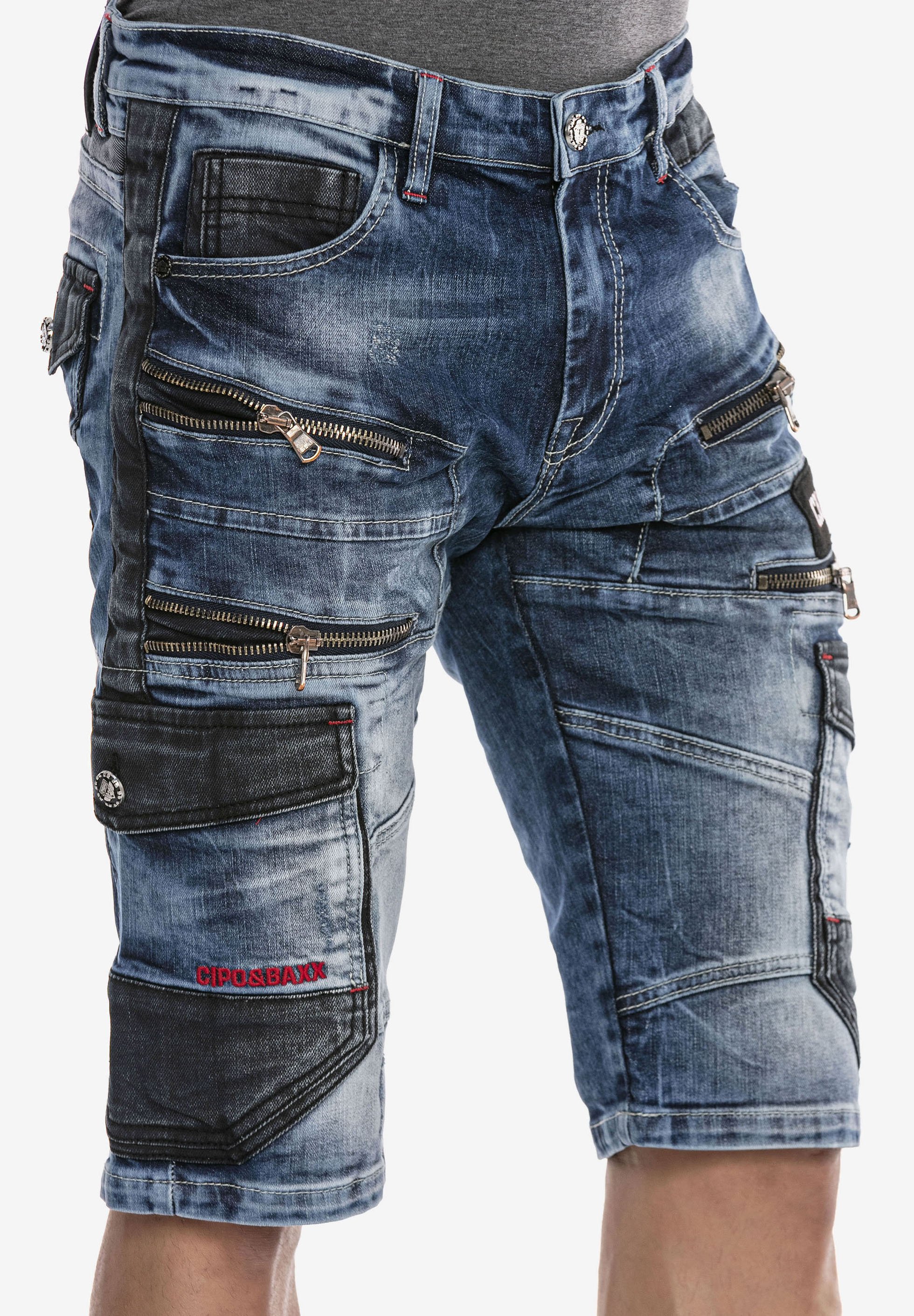 Cipo \u0026 Baxx Denim shorts - blue 