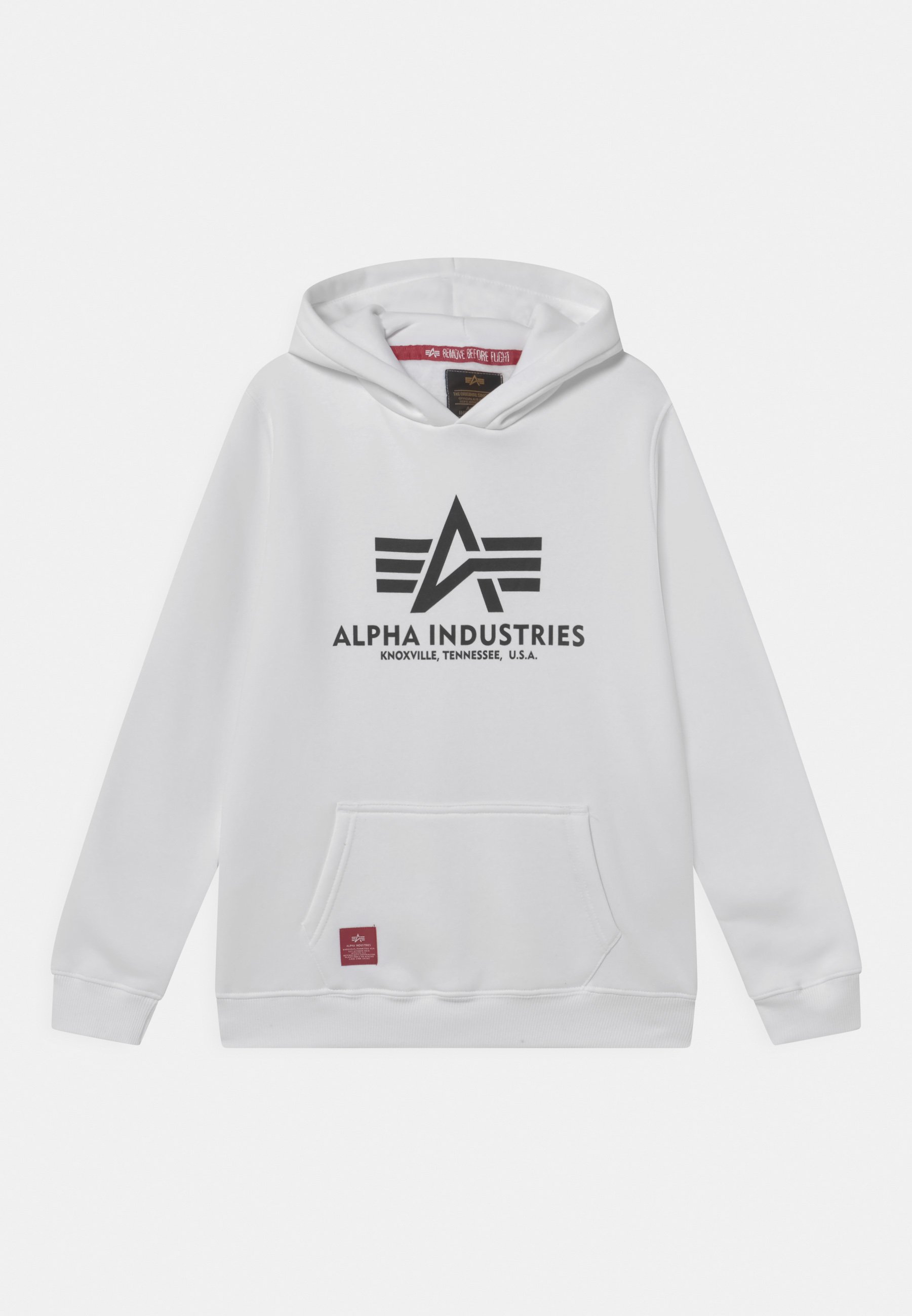 Alpha Industries HOODY KIDS TEENS UNISEX Hoodie white