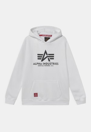 HOODY KIDS TEENS UNISEX - Džemperis su gobtuvu - white