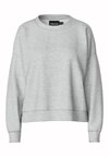 PCCHILLI - Felpa - light grey melange