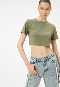 Koton T-shirts basic - khaki