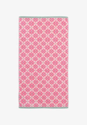 Next, GEO TILE TOWEL - Handtuch - pink