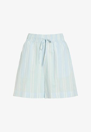 VILA, SHORTS VIWILLOW HIGH WAIST - Rövidnadrágok - nantucket breeze