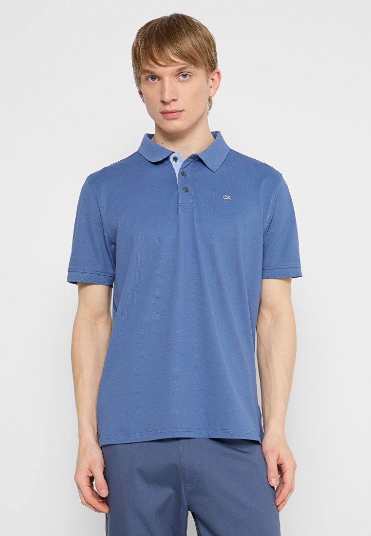 Calvin Klein Golf Poloshirt blauw Calvin Klein Golf Poloshirt blauw