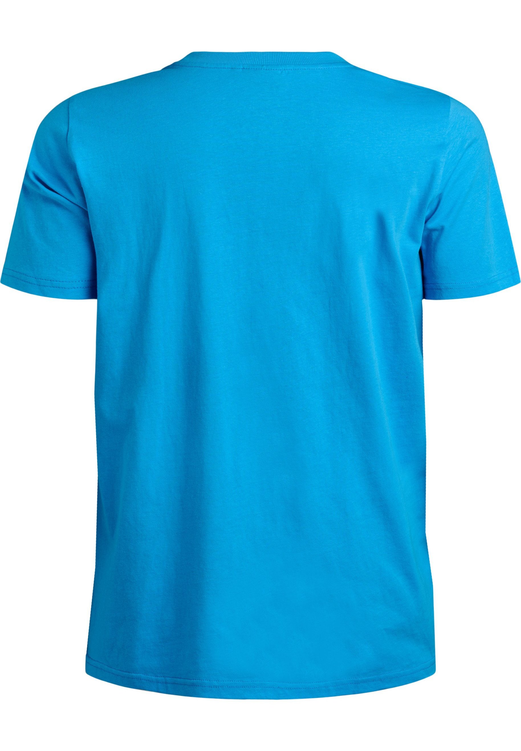 Zizzi MIT RUNDHALSAUSSCHNITT - Basic T-shirt - malibu blue/blue