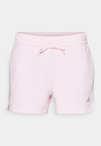 Sports shorts - clear pink/white