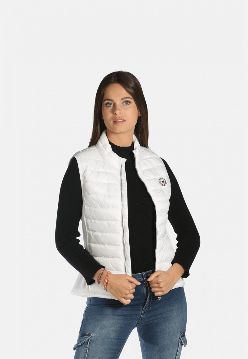 WAXX SANS MANCHE NEW GLASGOW - Veste sans manches - blanc