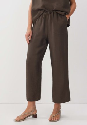 Trousers - deep green