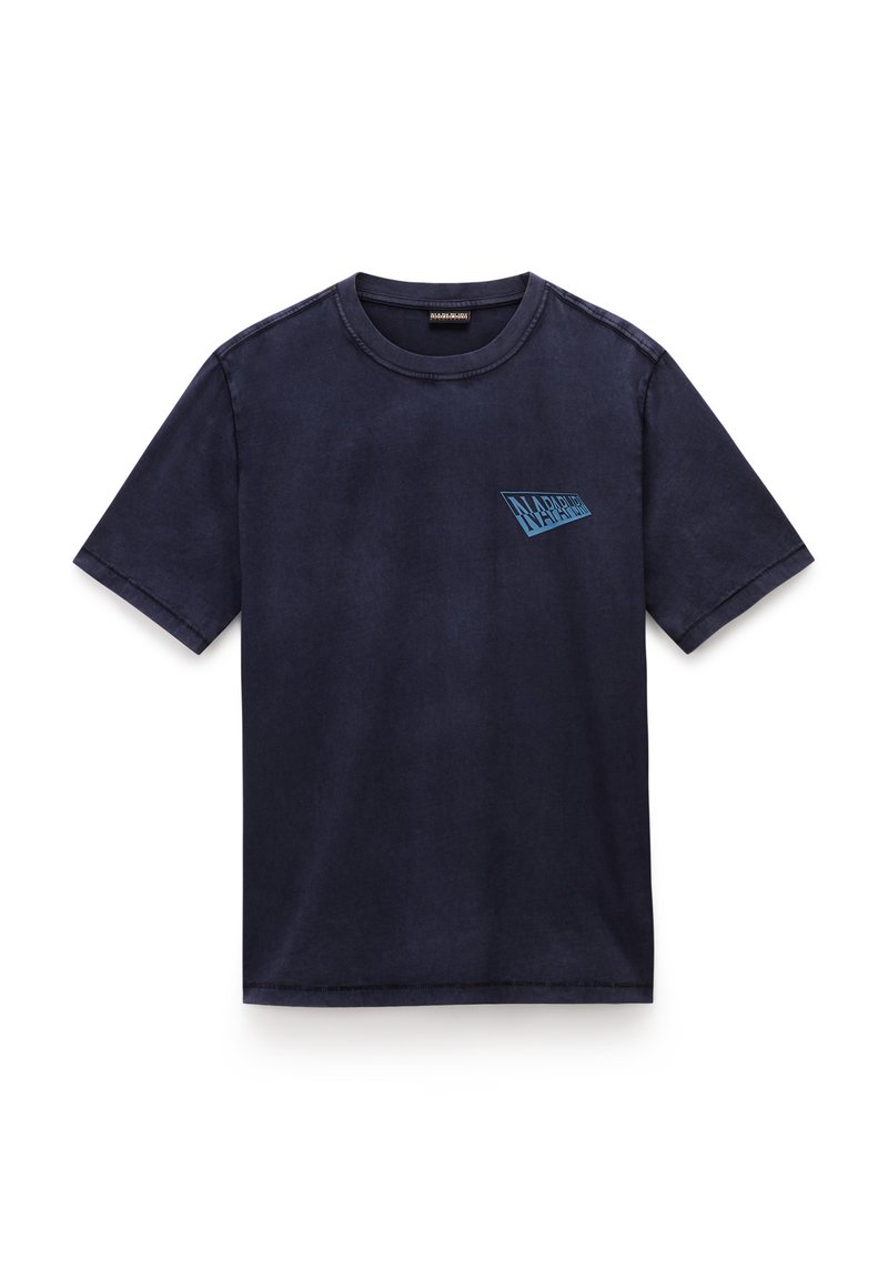 Napapijri T-shirt print blauw