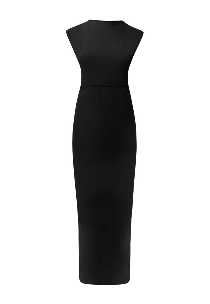 chinese dress ladies Dex Plus Ruffled Sleeve Tiered Maxi Dress – Sheer Essentials Lingerie &  Swimwear main image 1
