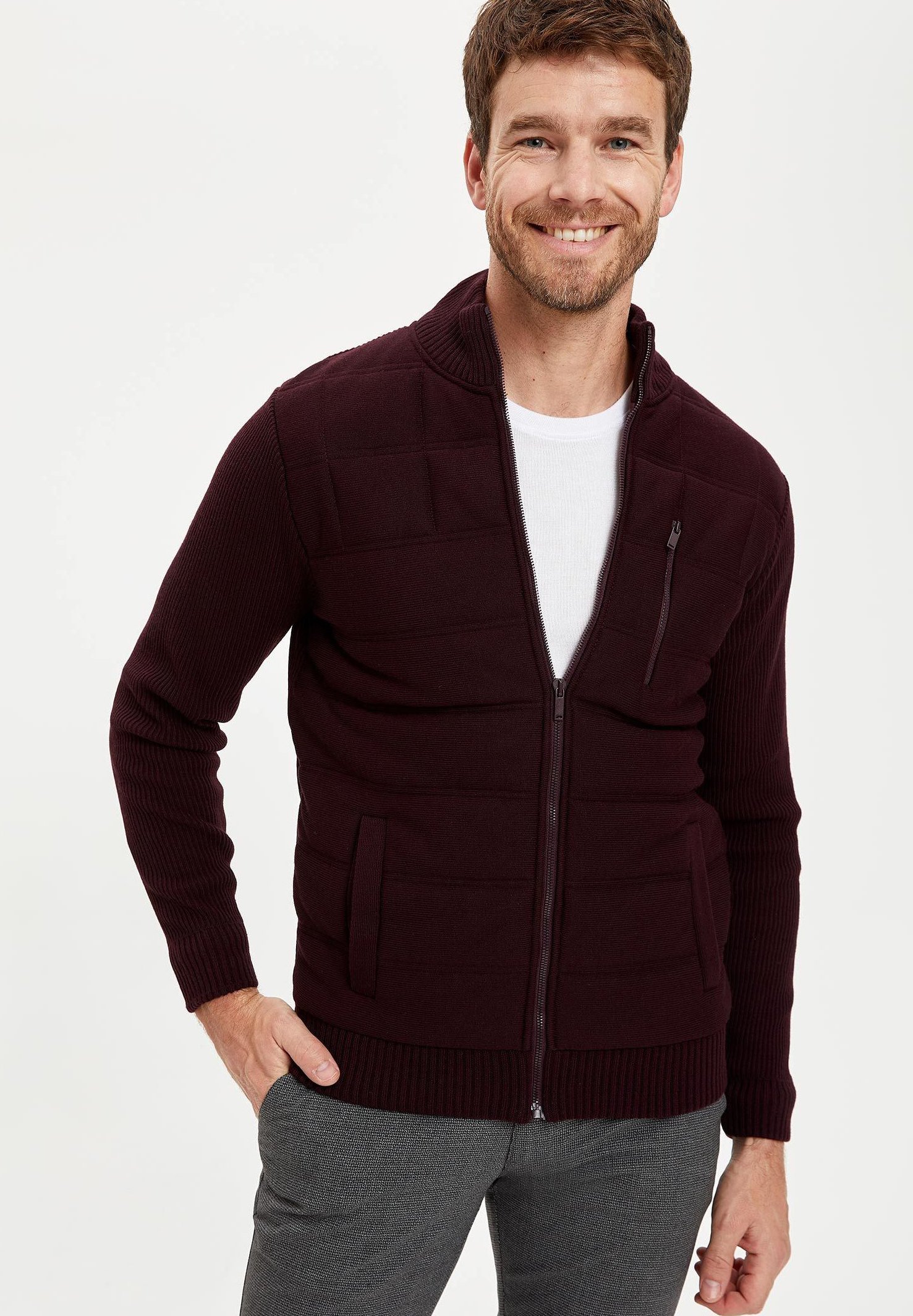 Röda Koftor & cardigans | Herr | Köp herrcardigan online på Koftor & cardigans | Herr | Köp herrcardigan online på