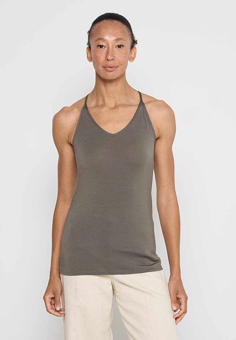 Sarah Pacini Top donkergroen