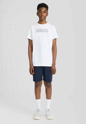 Lyle & Scott, LYLE & SCOTT SS T-SHIRTS MOTION LOGO GRAPHIC T-SHIRT - T-shirts print - white