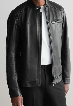 Veste en cuir - black