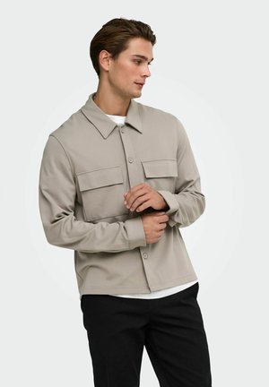 modul OVERSHIRT MDLPETER OVERSHIRT - Veste légère - vintage khaki