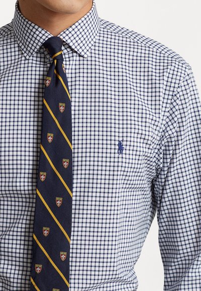 Polo Ralph Lauren CUSTOM FIT CHECKED POPLIN SHIRT - Chemise classique - navy/white