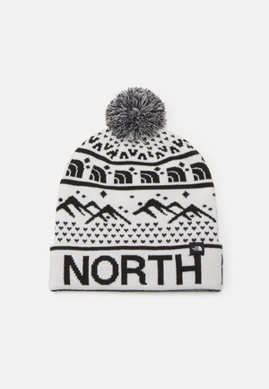 SKI TUKE - Gorro - gardenia white/black