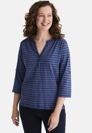 MARIE PRINT 3/4-ARM - Langarmshirt - blue graphic aop