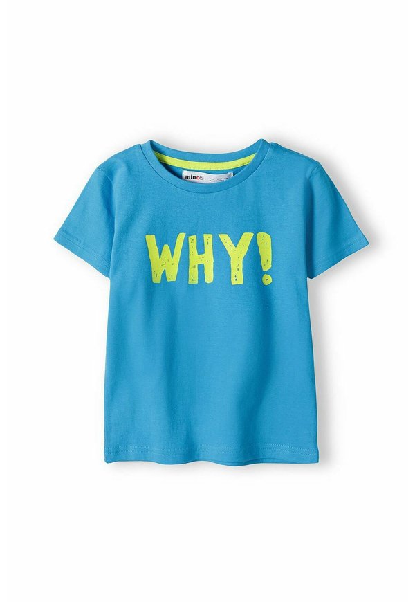 SHORT SLEEVE WITH PRINT - T-Shirt print - turquoise